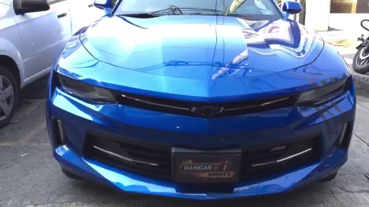 Así suena un Camaro V6 con escape deportivo | Hangar1