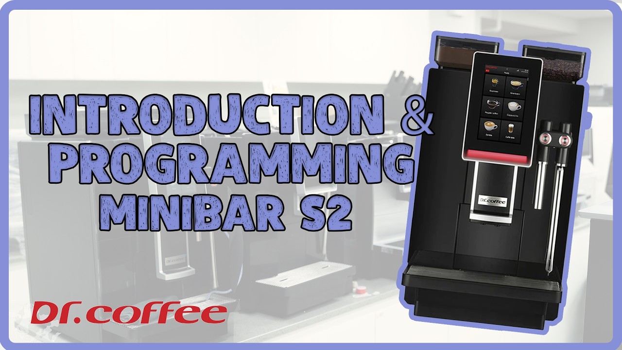 Introduction and Drinks Programming on a Minibar S2 | DrCoffee
