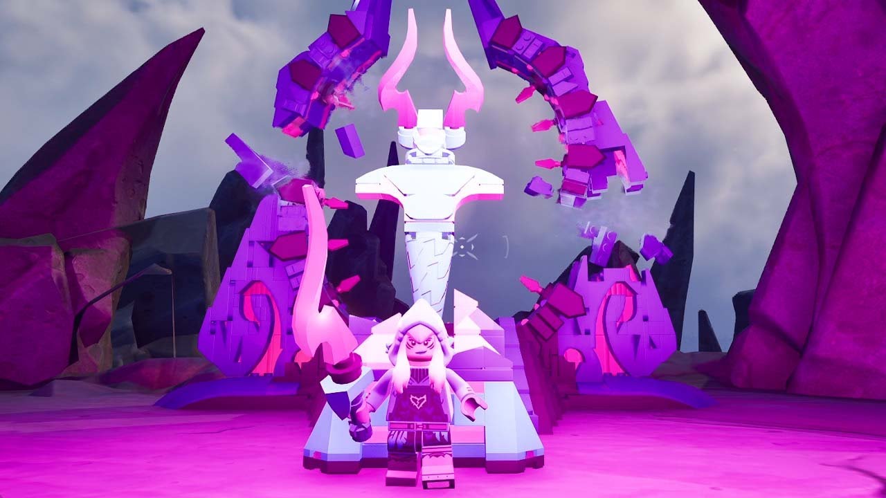 LEGO Fortnite Storm King Boss Fight (Solo Expert Mode)