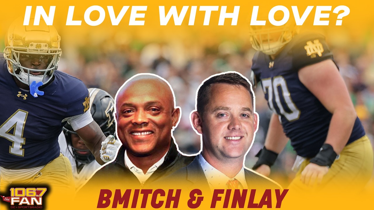 Commanders Interview Jeremiyah Love I BMitch & Finlay