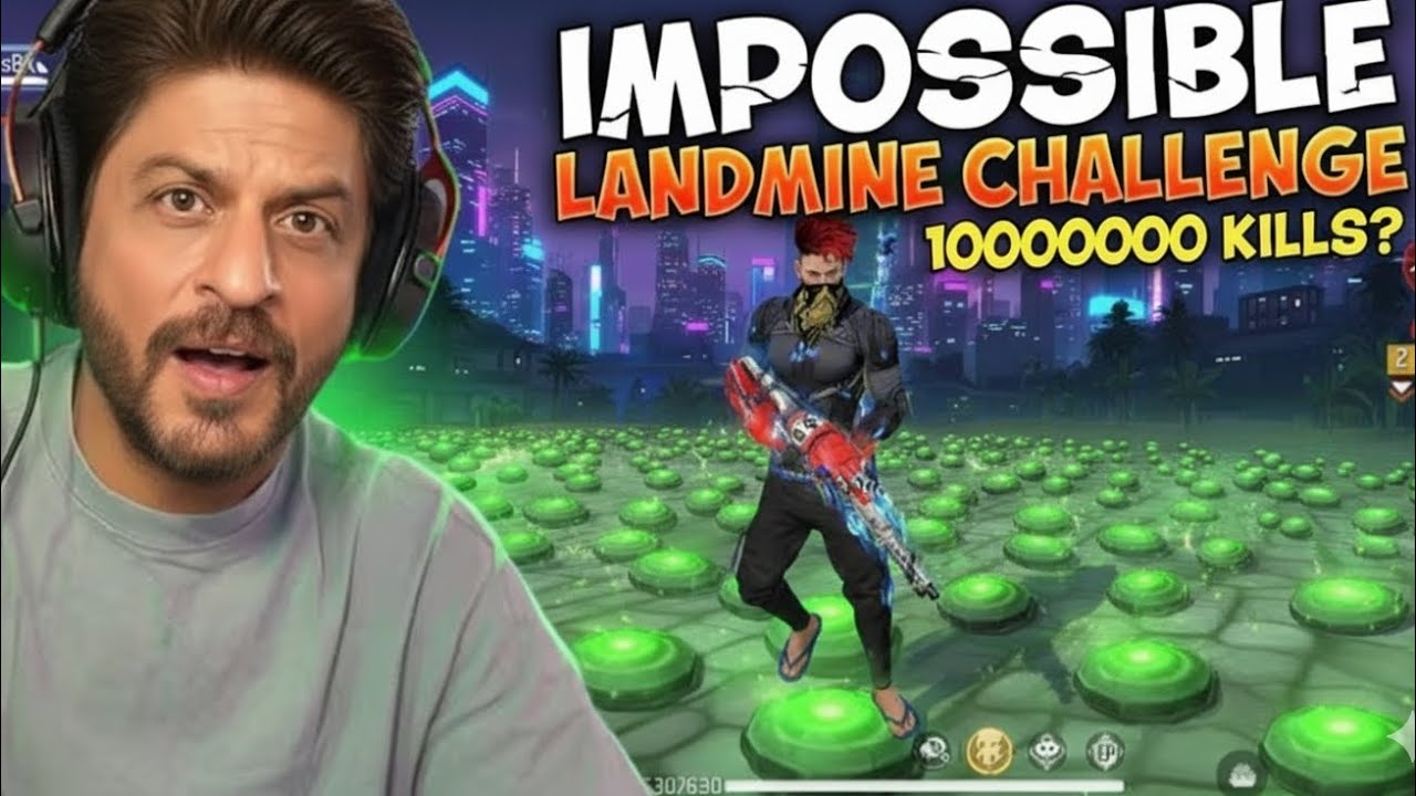 Unlimited Landmine in Last Zone😱✅.   How To Make Landmine Custom Room In Free Fire Max || Landmine |