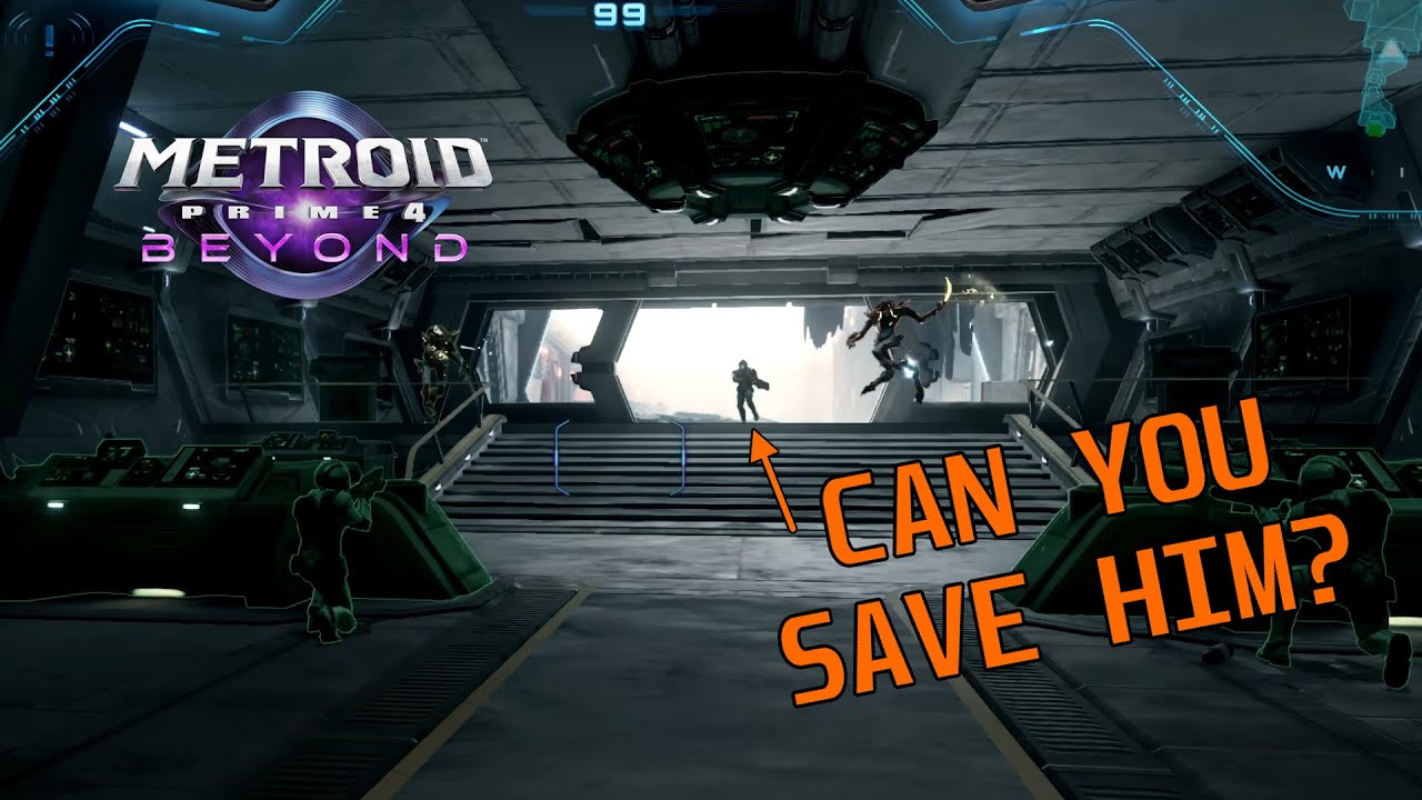 Metroid Prime 4  Demo - Save the soldier?