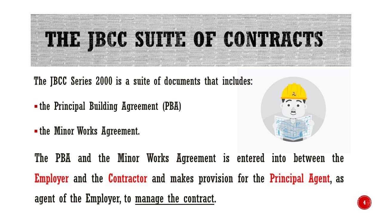JBCC Series 2000 Suite of Contracts