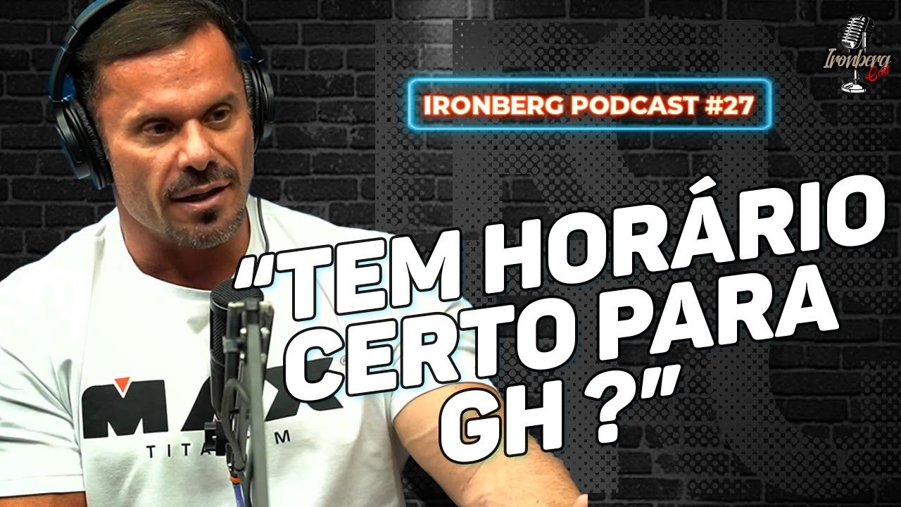 QUAL O MELHOR HORÁRIO PARA O USO DE GH