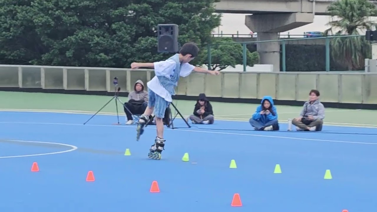 2025臺北市中正盃溜冰錦標賽 花式繞樁 國小高年級男子組 湯尊語