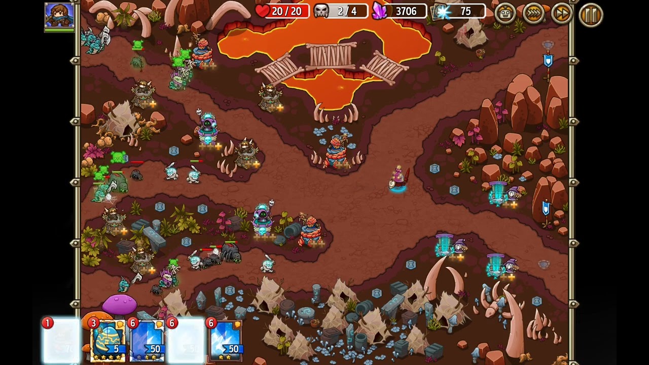 Crazy Defense Heroes - Augur Escape - Nightmare
