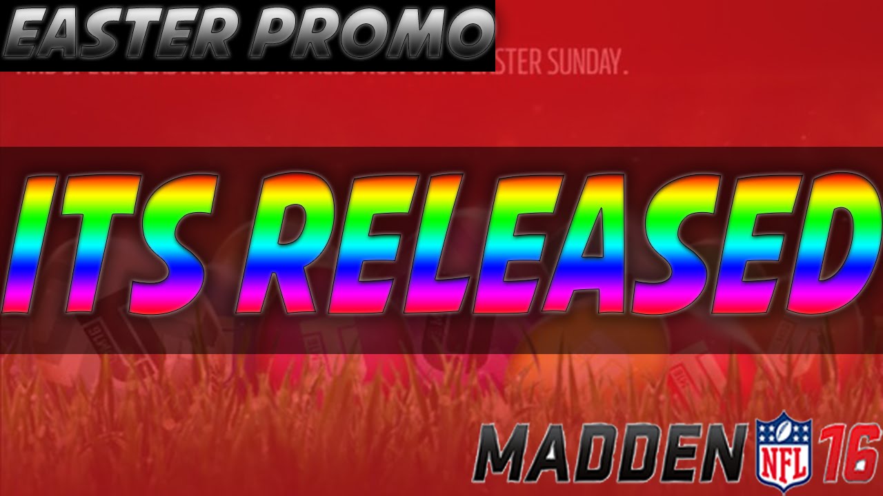 Easter Promo Finally is Released | MUT 16 Easter Promo