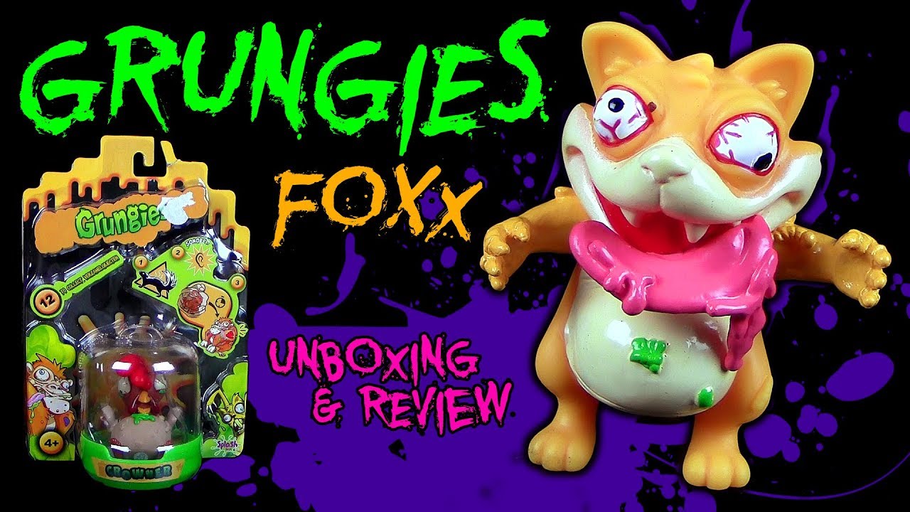 Stinky Grungies - Foxx - Unboxing & Review - stinkende & quietschende Zombie Tiere