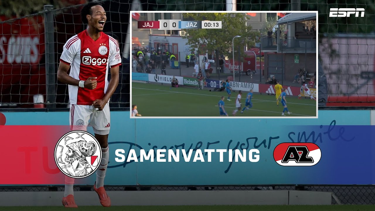 KAYDEN WOLFF scoort al na DERTIEN (!) SECONDEN ⏱️🐺 | Samenvatting Jong Ajax - Jong AZ