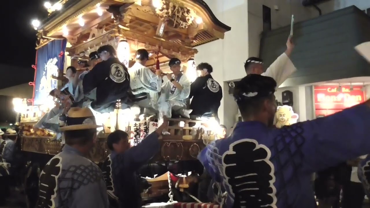 成田祇園祭 令和5年7月8日 土屋 曳き廻し