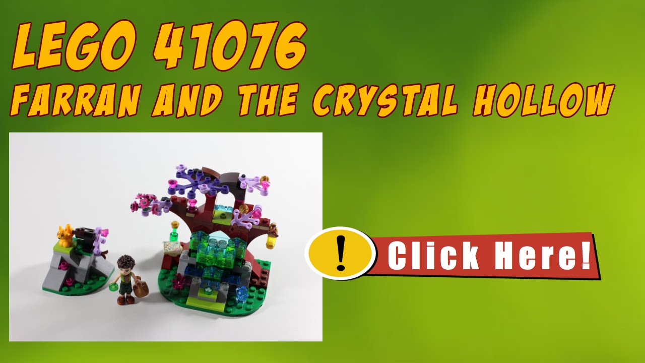 LEGO 41076 Farran and the Crystal Hollow - Speed Build LEGO Elves 41076