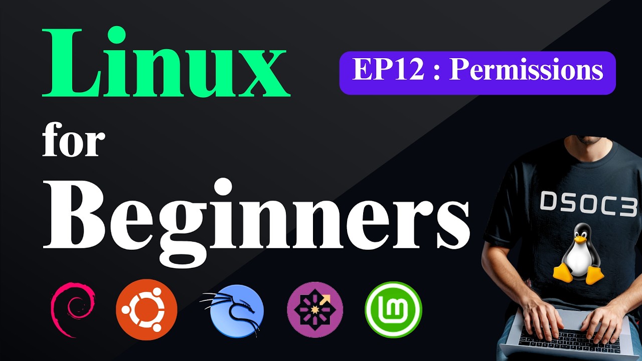 Linux Tutorial for Beginners: The ULTIMATE chmod Permissions and Security Guide (2026)| (EP 12)