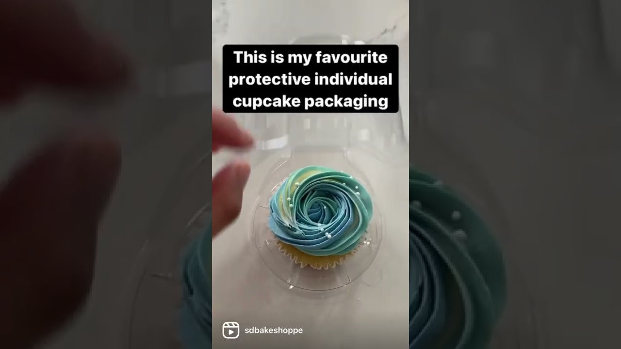 Моя ЛЮБИМАЯ упаковка для кексов | Больше никаких повреждений кексов | #youtubeshorts