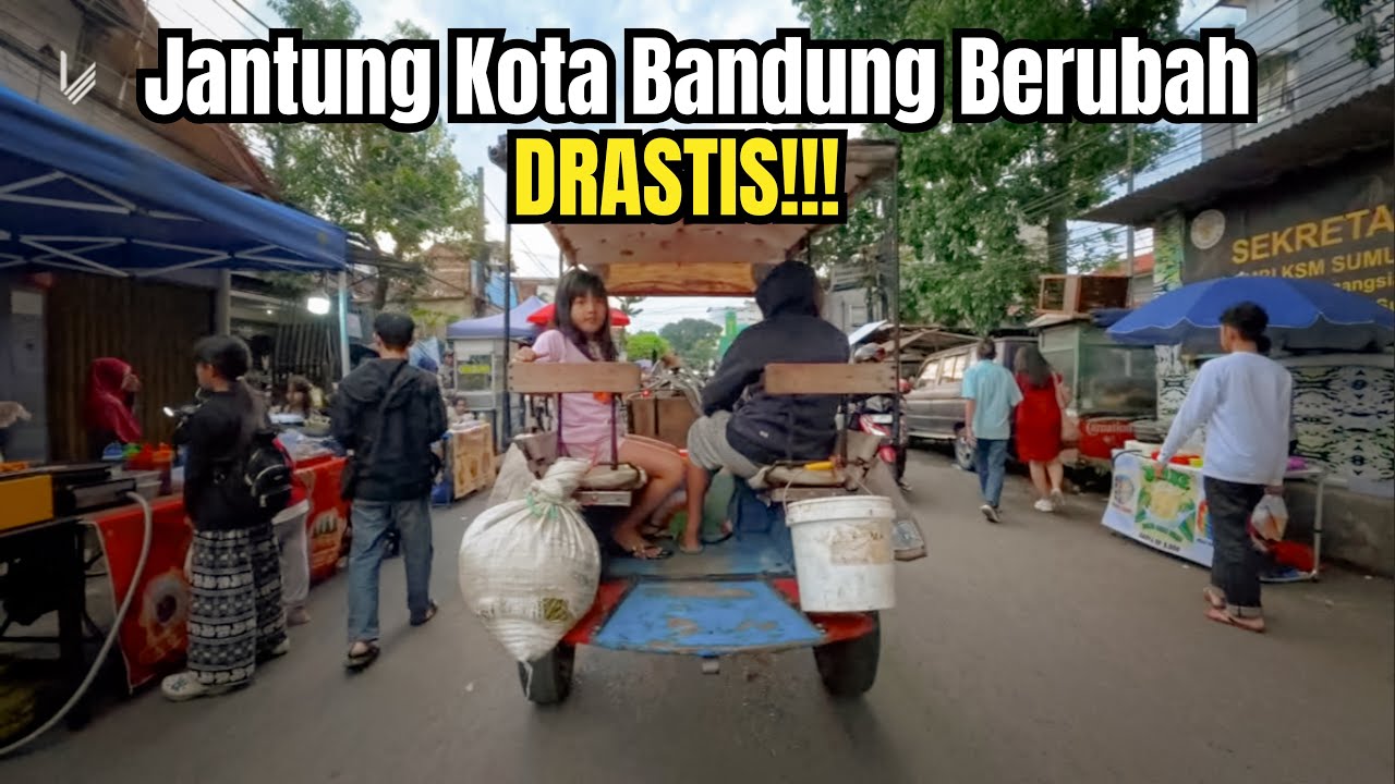 BERUBAH DRASTIS! Dulu Sunyi, Kini Jadi Surga Kuliner Bandung.