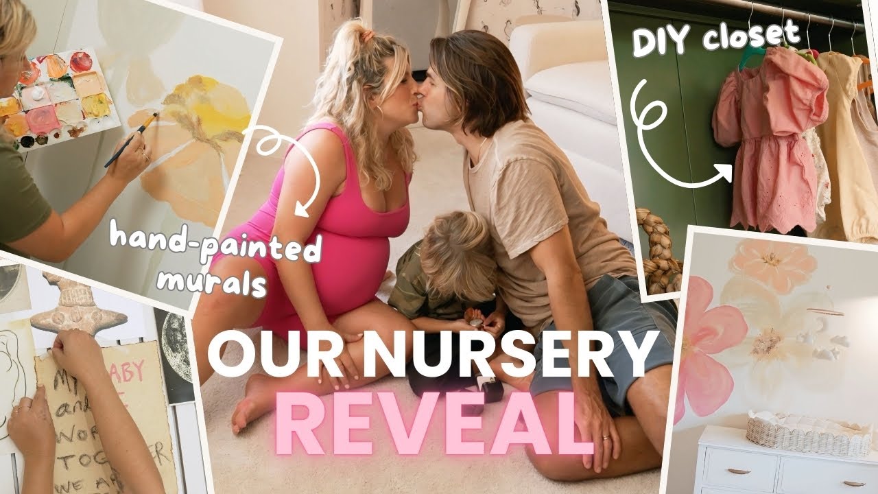 Is it TOO Girly?? Our Nursery REVEAL for baby Mars!