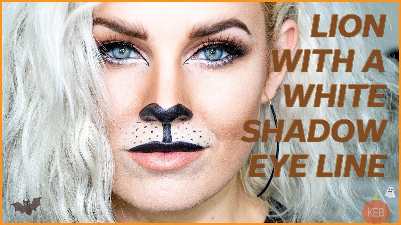 HALLOWEEN MAKEUP TUTORIAL - LION | KEB