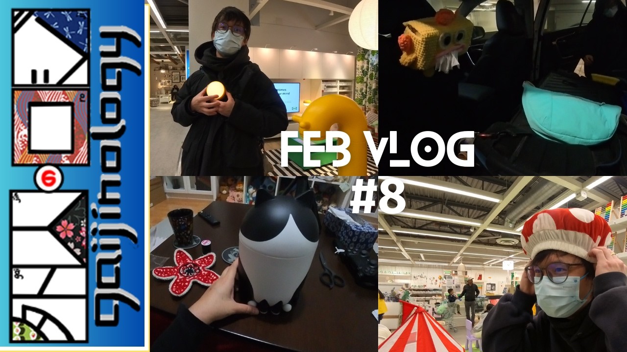 Testing DIY Crochet + CUTEST New IKEA Finds! 🧶🐱 | Gaijin Feb Vlog (#8)