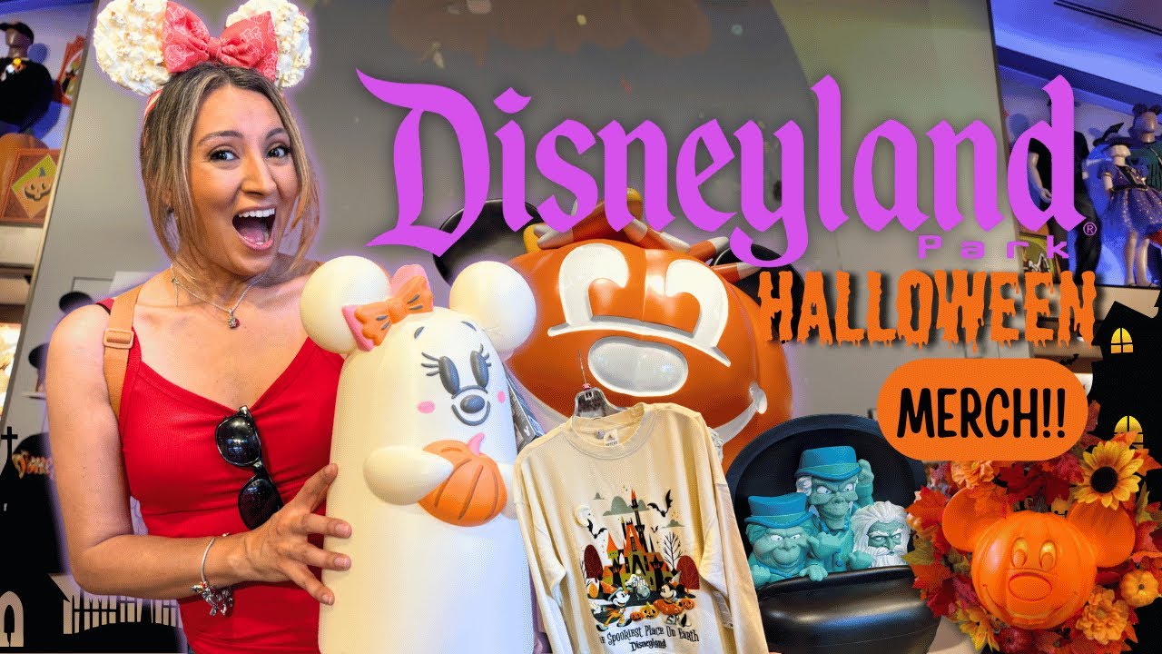 INSANE HALLOWEEN MERCH DROP AT DISNEYLAND!
