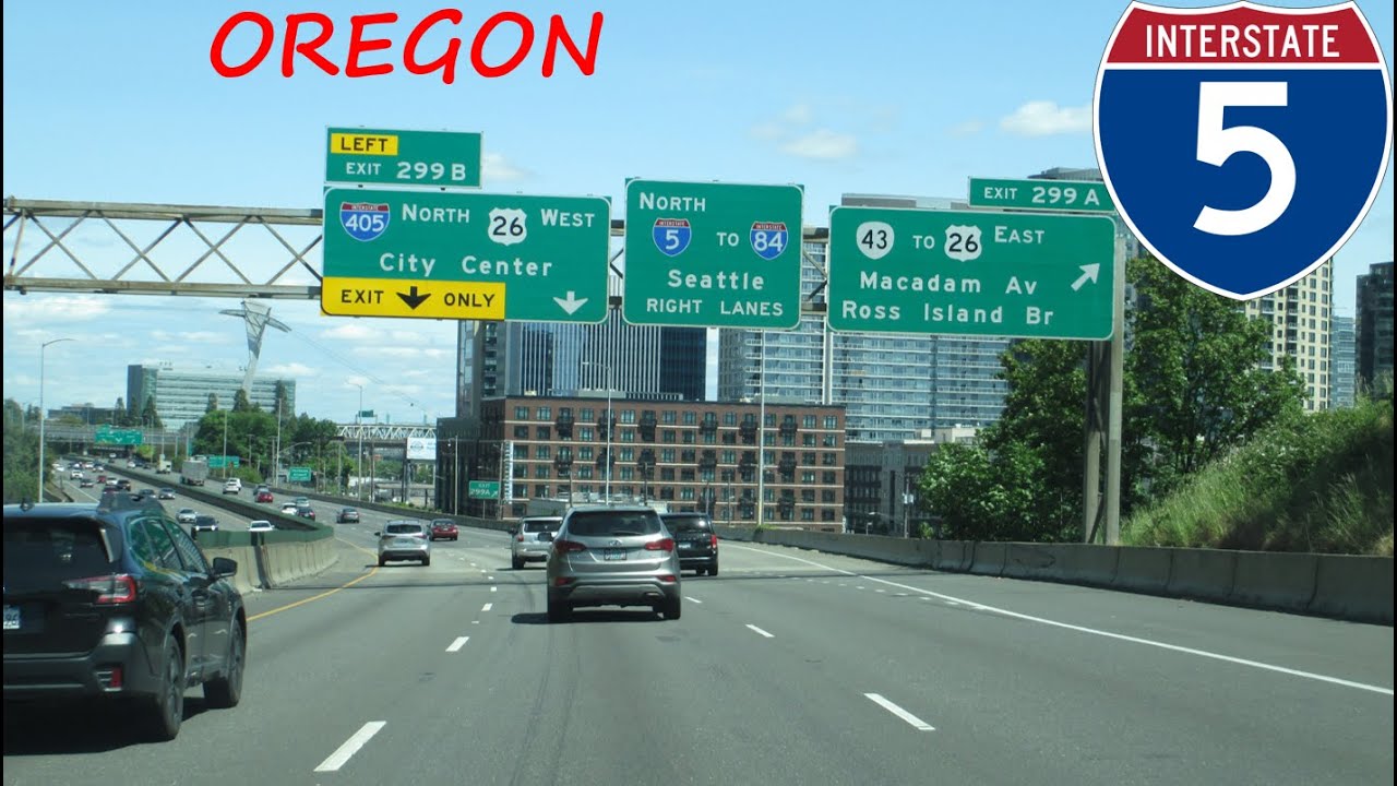 Interstate 5 - Oregon northbound [FULL LENGTH VIDEO]