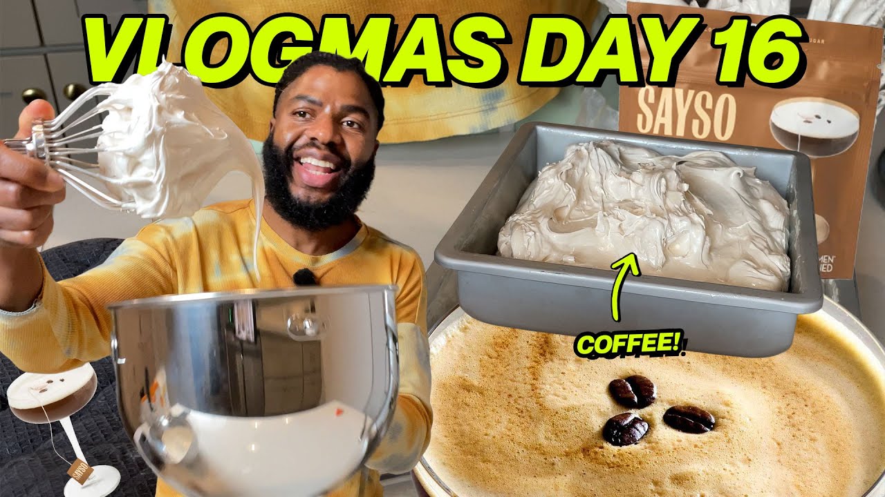 ESPRESSO MARTINI MARSHMALLOWS (vlogmas day 16)