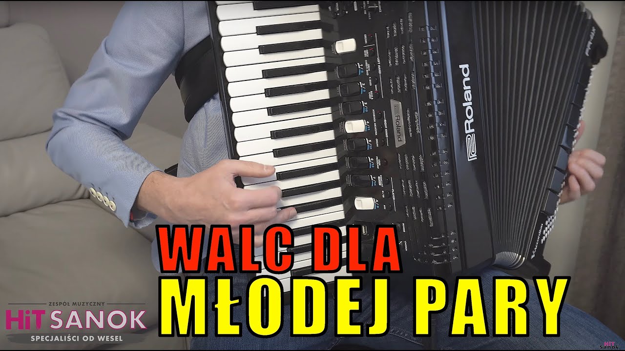 Walc dla Młodej Pary - Roland FR4X AKORDEON CYFROWY HiT SANOK