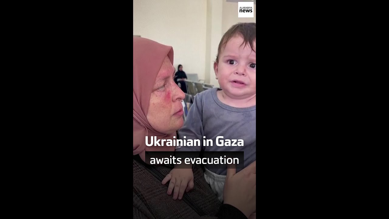 Ukrainian in Gaza awaits evacuation