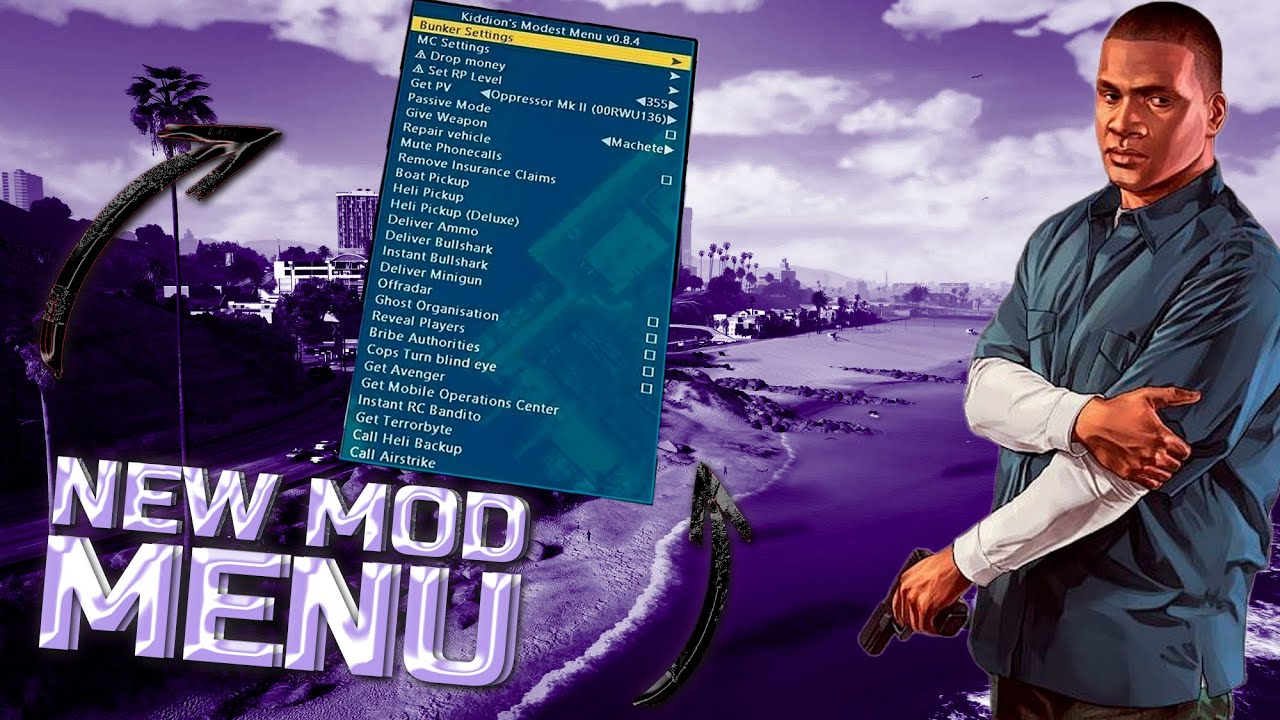 GTA 5 ONLINE CHEAT KIDDIONS Mod Menu / Free Bypass / Online Menu 2025