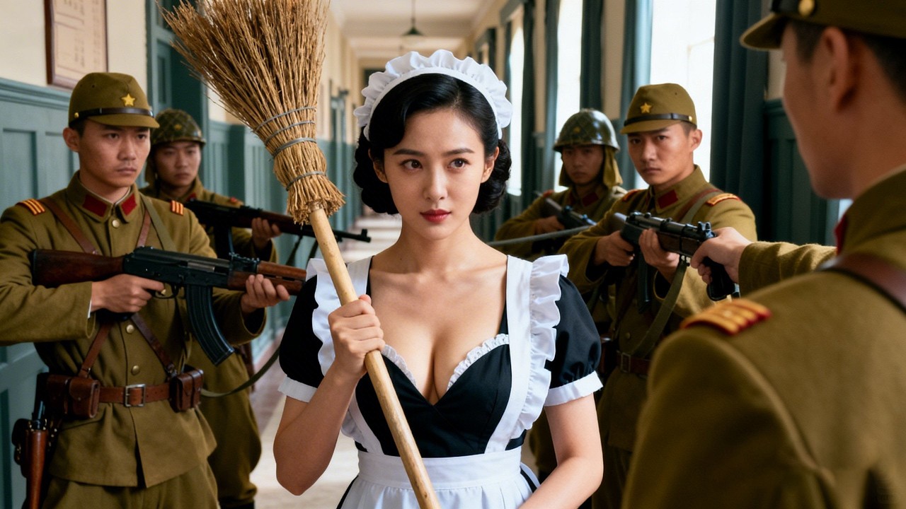 不起眼的清潔工竟是頂級特工，偷偷潛進日軍基地，下一秒偷走重要機密文件！#抗日