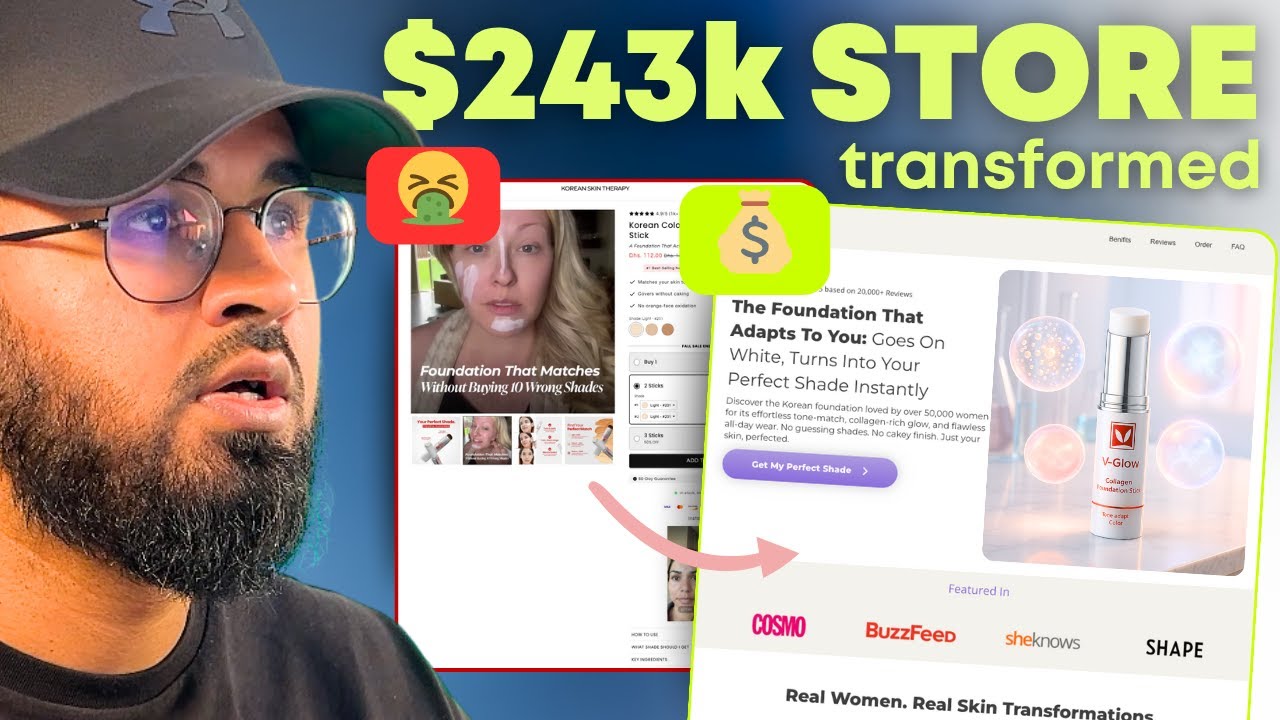 This $243K/Month Store Has the Worst Website Ever!! (I Fixed It With AI)