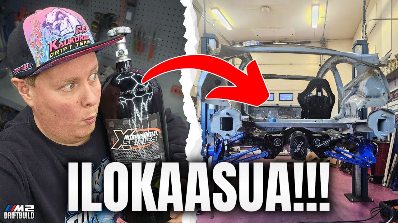 Odotus PÄÄTTYI! Uudet alustan osat saapui! | BMW M2 DriftBuild Pt7