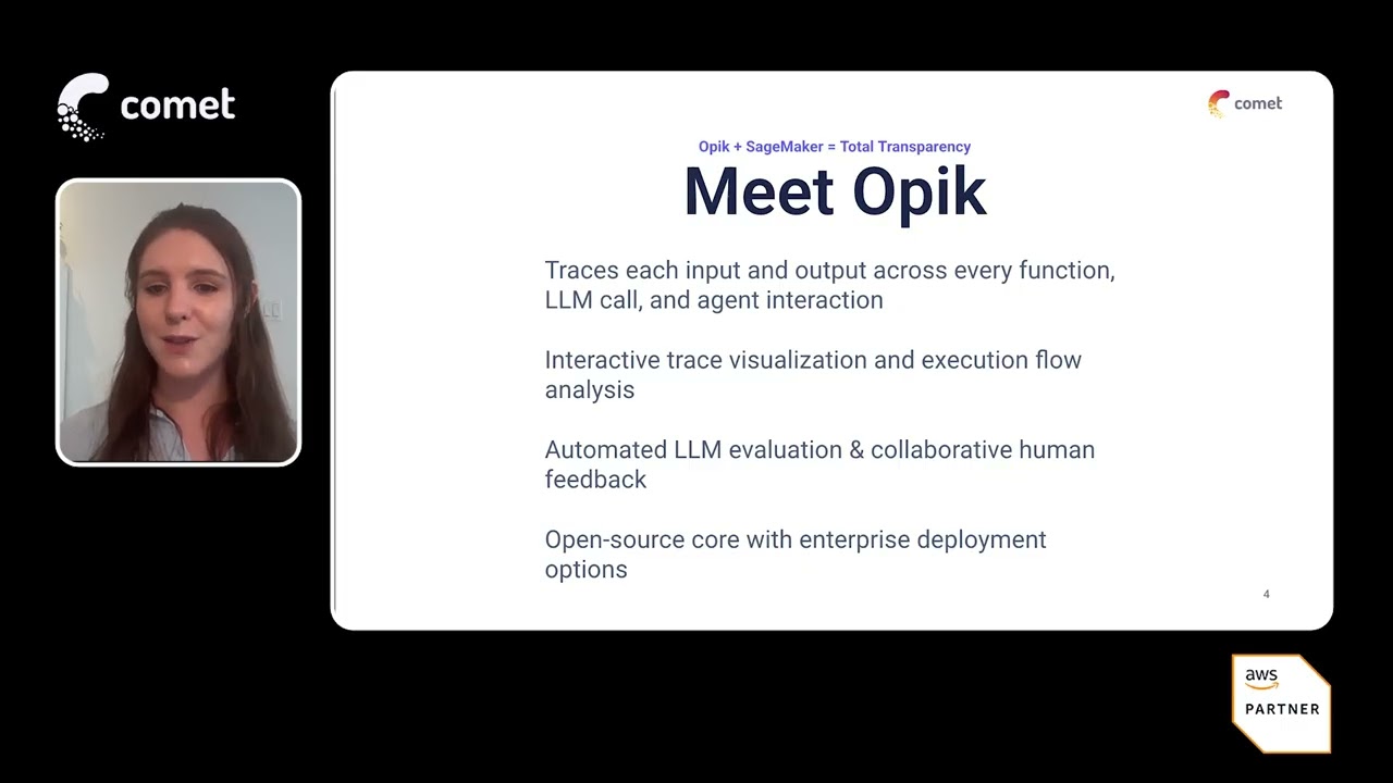 Accelerating AI Agent Development with AWS SageMaker & Opik