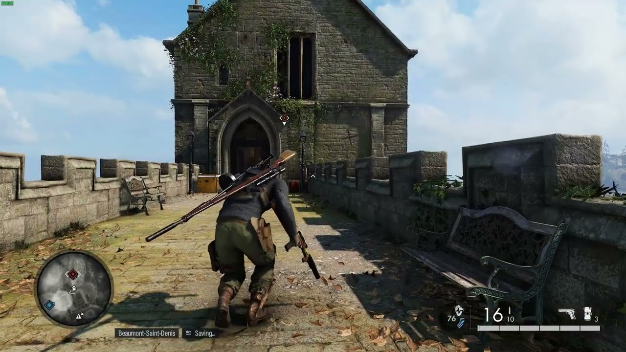 Sniper Elite 5 | Mission 3 | Kill List Target | Fabian Richter | no weapon challenge | P08