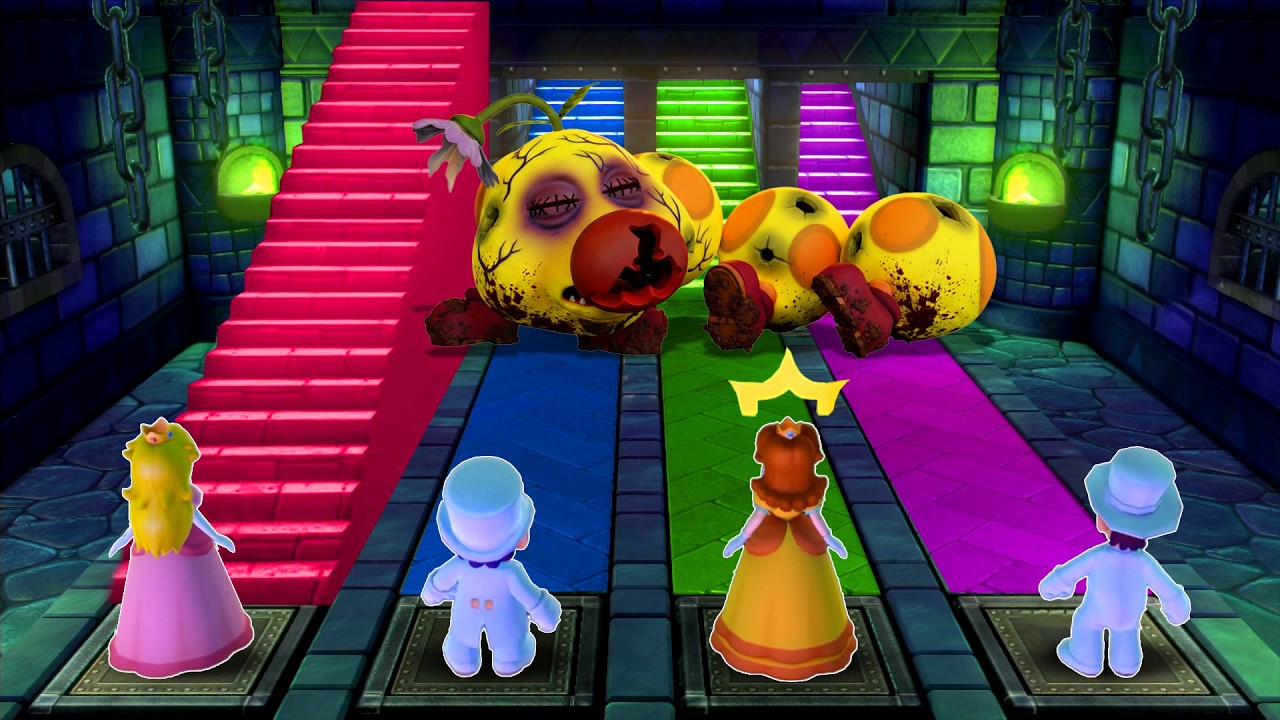 【マリオパーティ10】ミニゲーム対決 ピーチ VS マリオ VS デイジー VS ルイージ