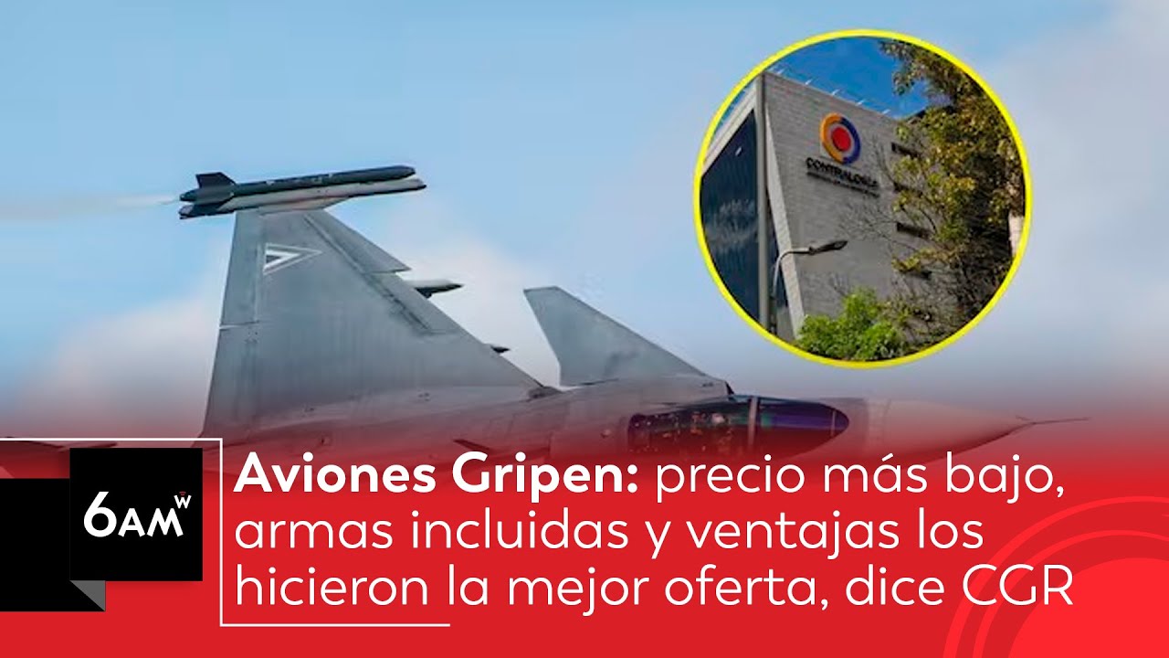 Aviones Gripen: precio más bajo, armas y ventajas los hicieron la mejor oferta, dice CGR | 6AMW