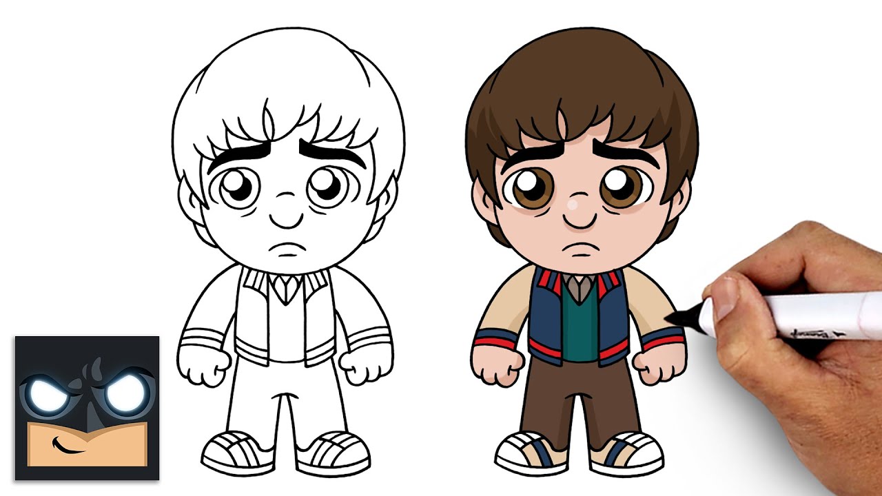 How to Draw Will Byers | Stranger Things