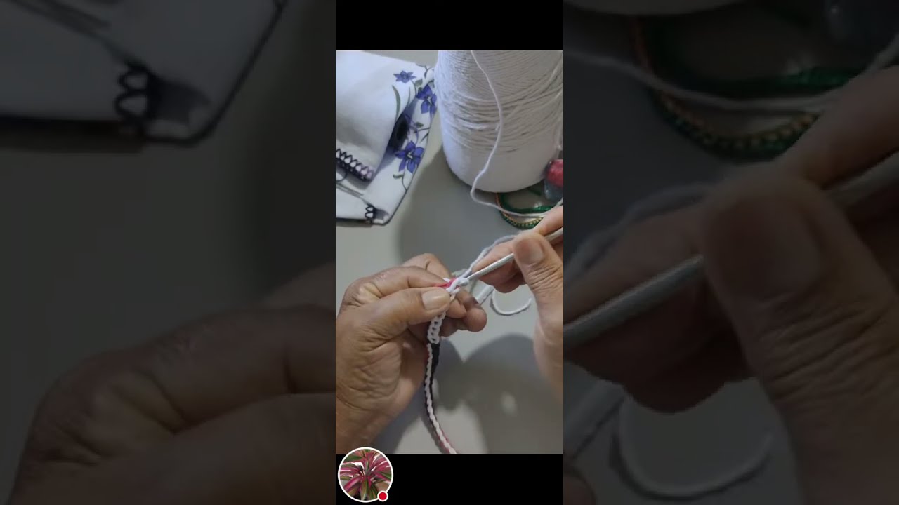 live da tarde, crochê 🧶