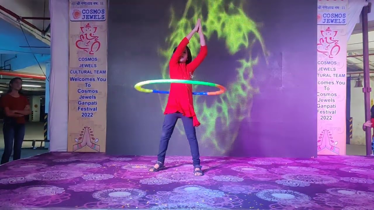 Deva Shree Ganesha | Dance on Hulahoop | Ganesh Chaturthi Special 🎊🎇