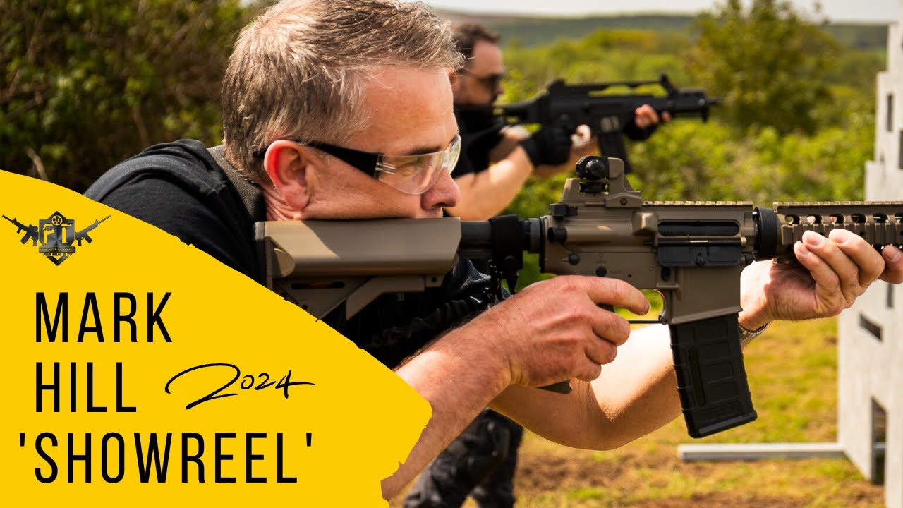 Mark Hill's Showreel while on the Firearm Training for Film & TV ECSPC / NFA Course | FT4FT