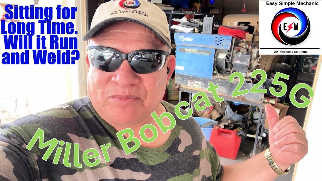 Miller Bobcat 225G Часть 3 Замена генератора, устранение неисправностей и будет ли он работать.