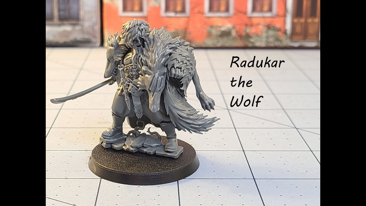 Radukar the Wolf, all by his lonesome self.