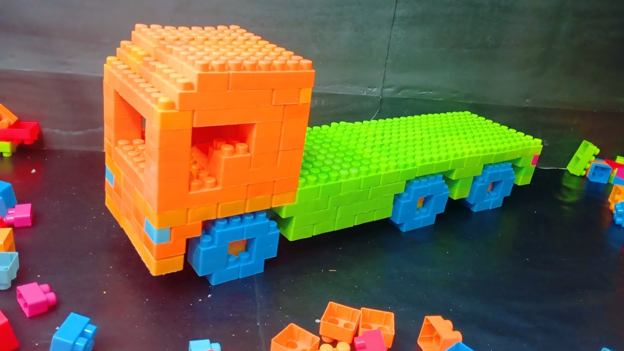 Satisfying DIY Long Vehicle | Lego Building Blocks Videos #buildingblockstoys #lego SOJIB TOYS