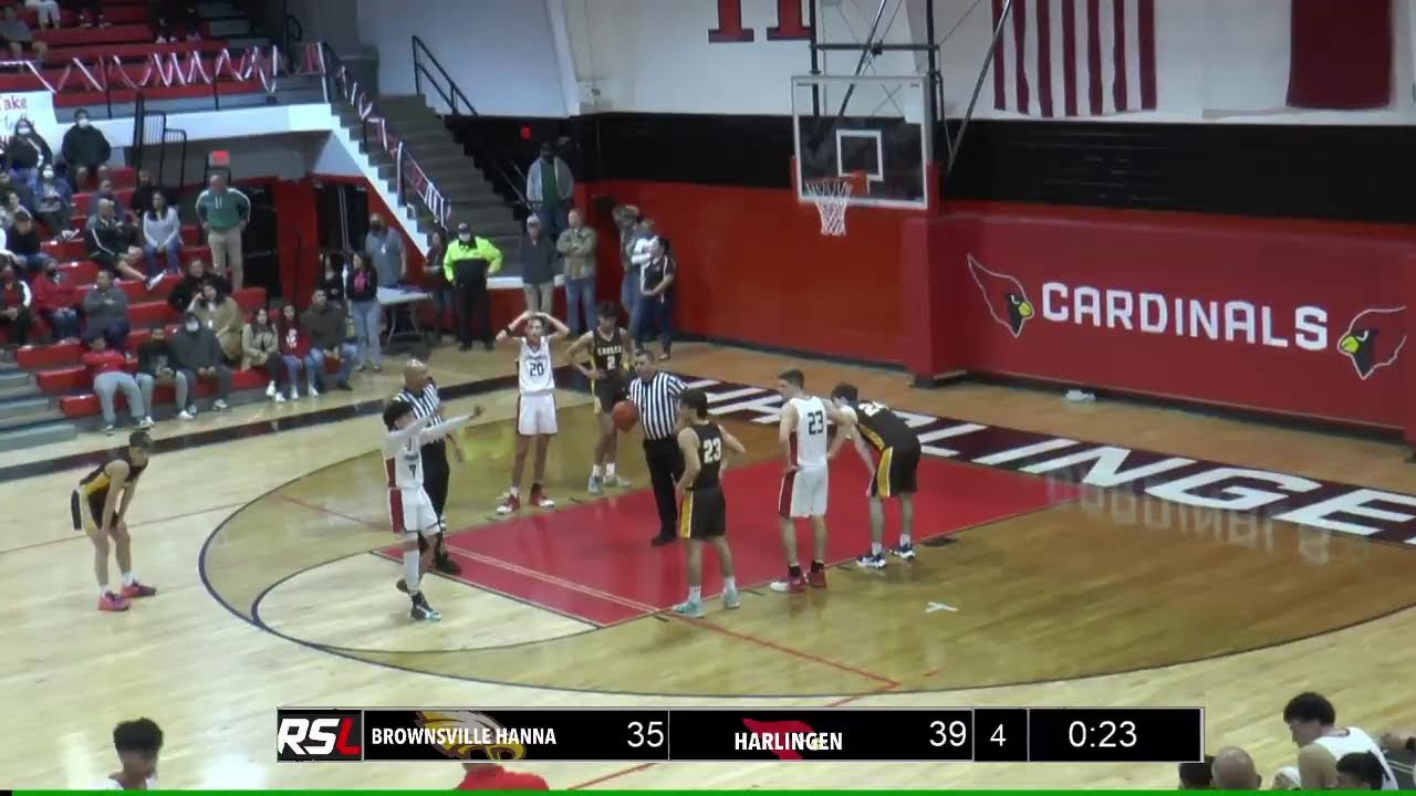 Harlingen South Hawks @ Harlingen Cardlinals Boys Basketball
