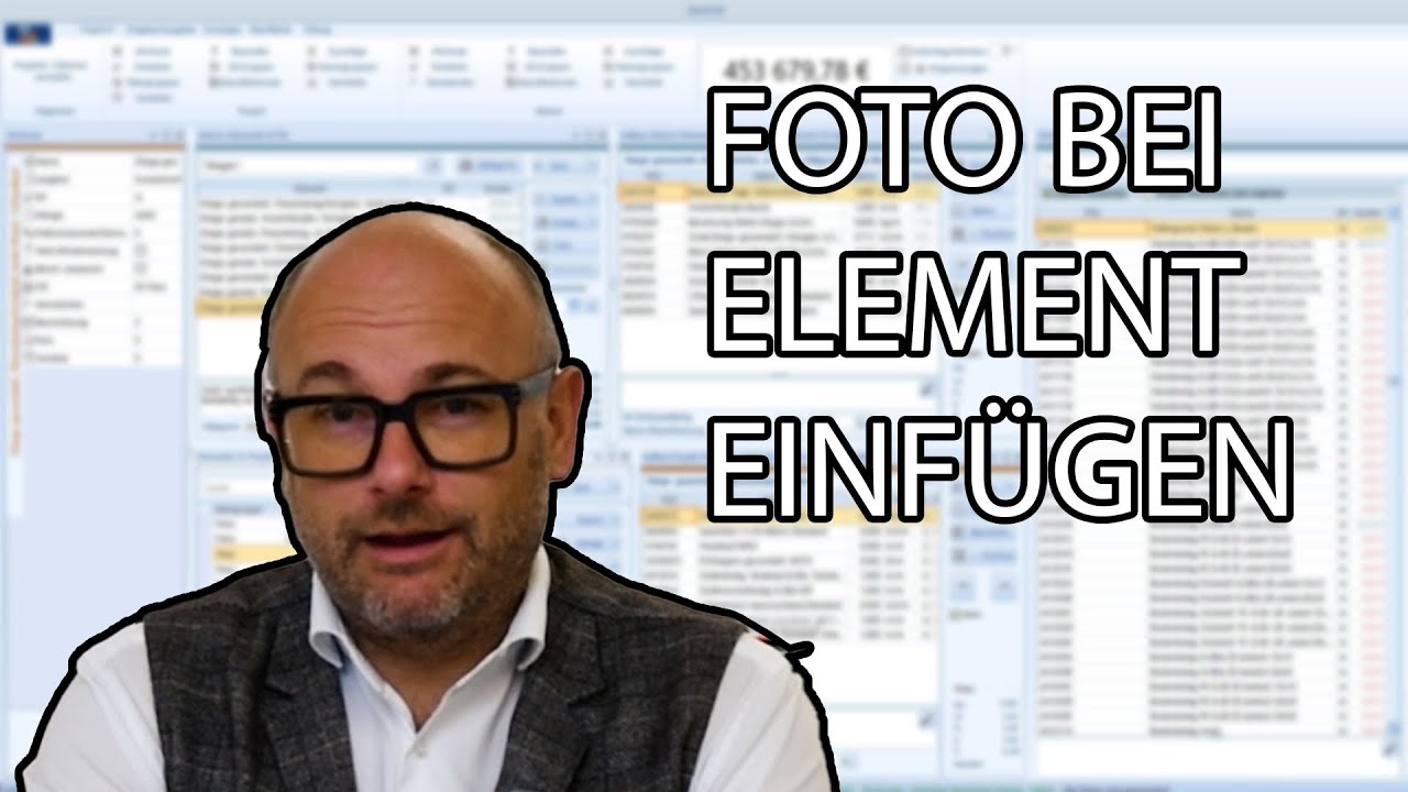 QuickCalc Tutorial: Foto / Zeichnung einem Element hinzufügen (mit Report-Ausgabe)