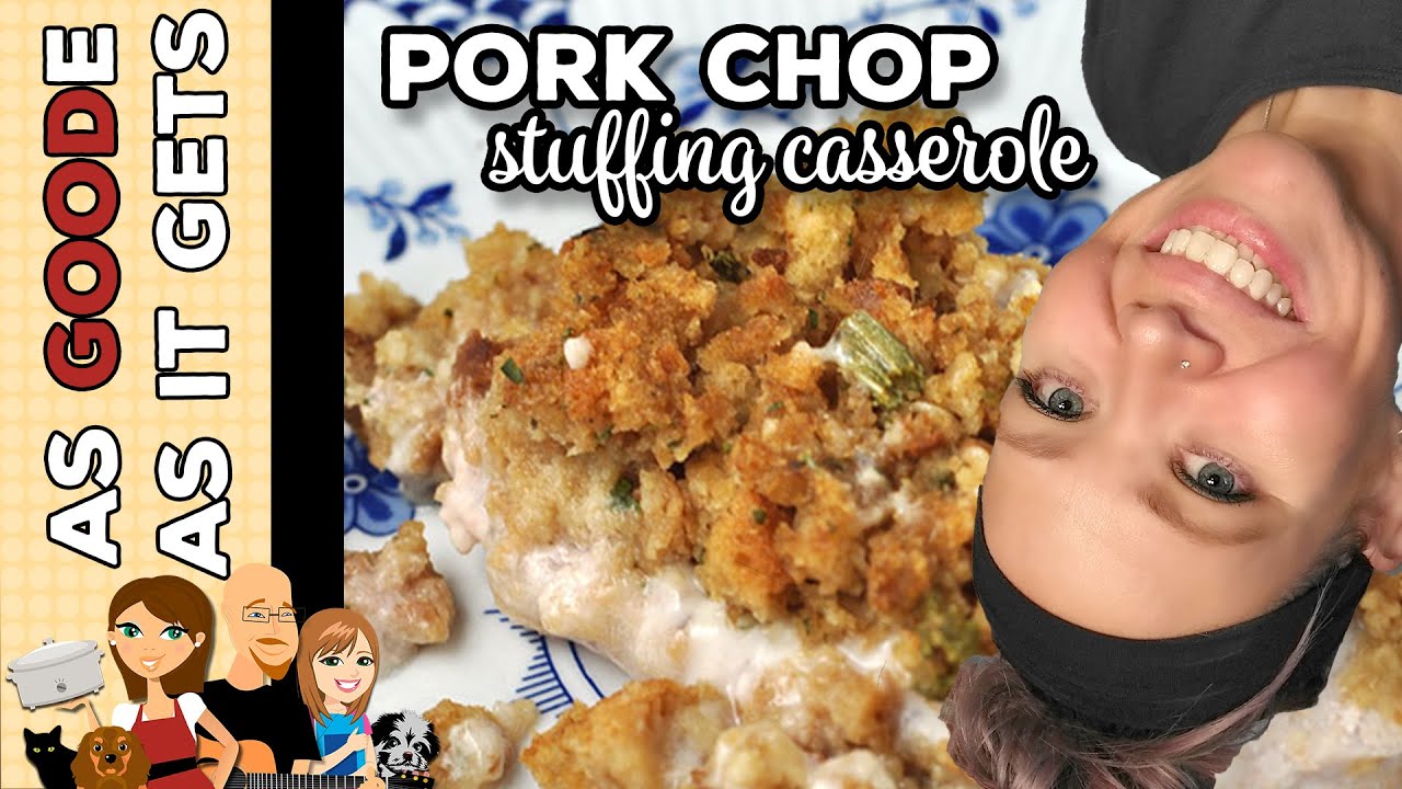 Oven Pork Chop Stuffing Casserole