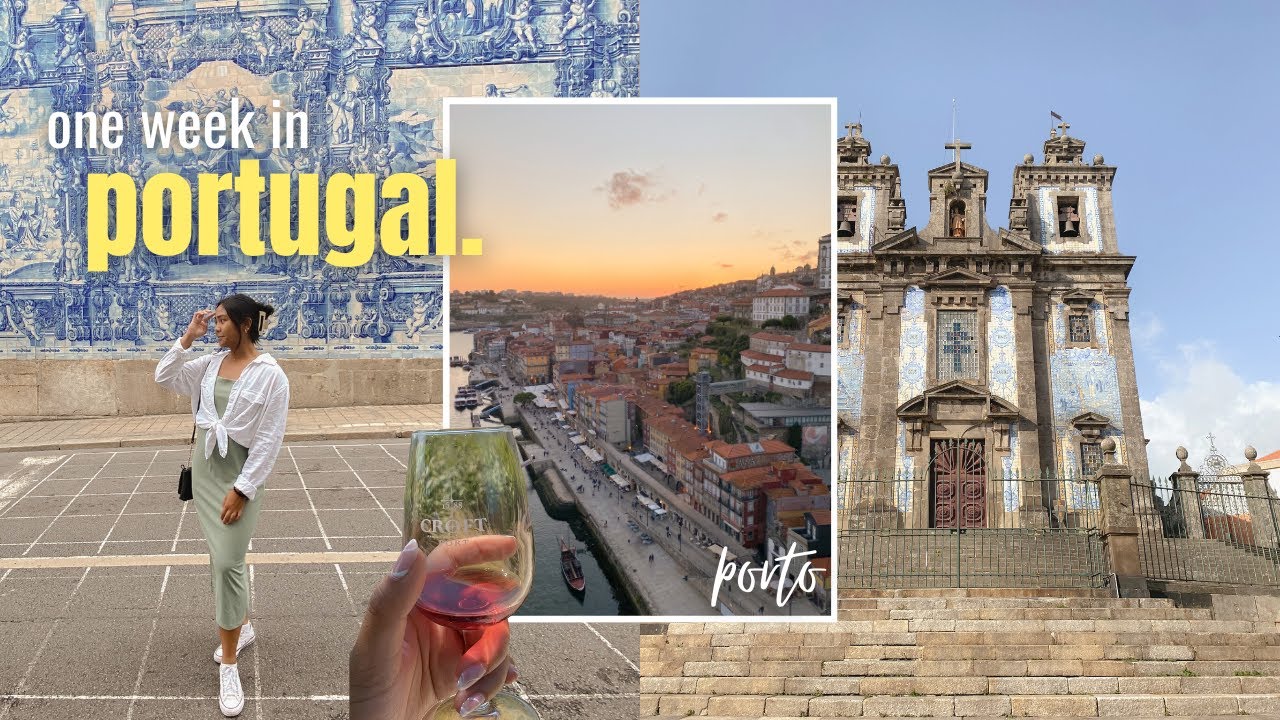 porto travel vlog | first time in portugal, trying portuguese food, exploring the city w/ strangers