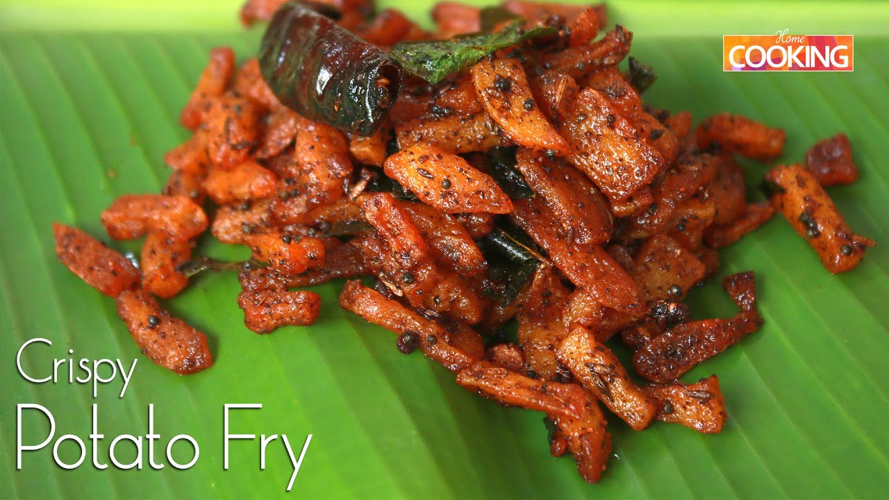 Crispy Potato Fry | Quick and Easy Aloo Fry | Simple Aloo Fry Recipe