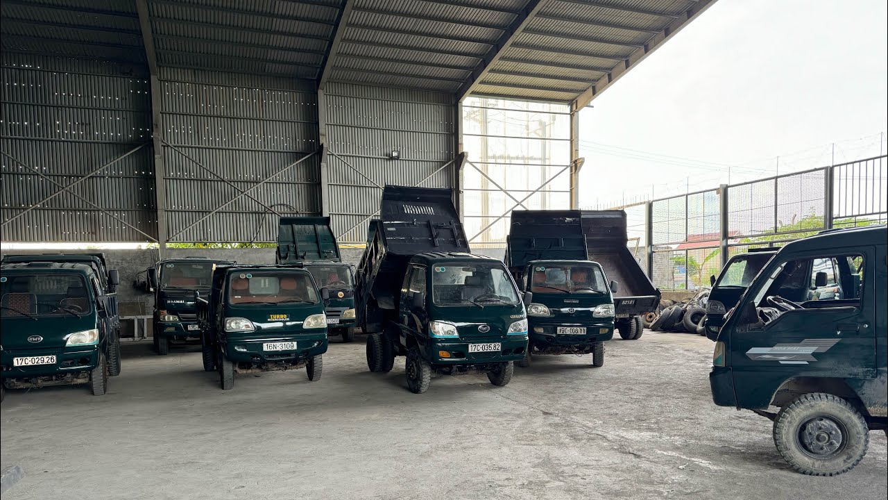 Lên sóng thanh lý báo giá 7 chiếc xe ben thùng 1,5 khối từ 65tr cho anh em nhanh tay alo 0398328625