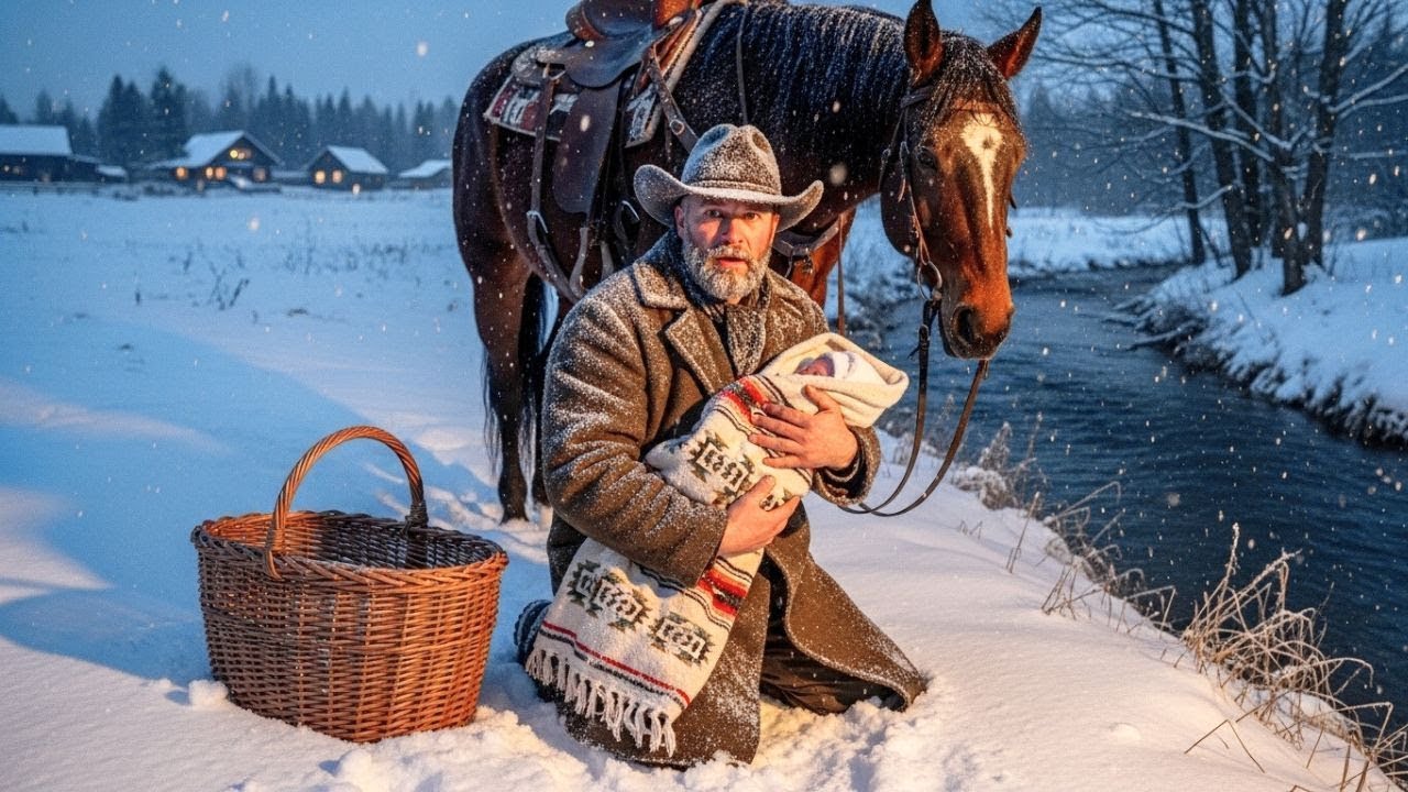 Il trouve un bébé gelé dans la neige — « Tu es ma famille maintenant »
