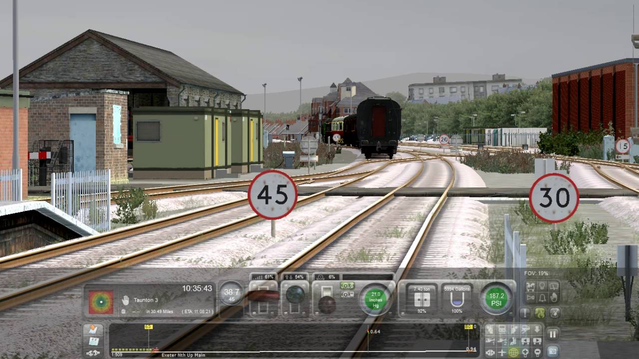 Train spotting @ Exeter st Davids 29/08/16 ( Train Simulator)