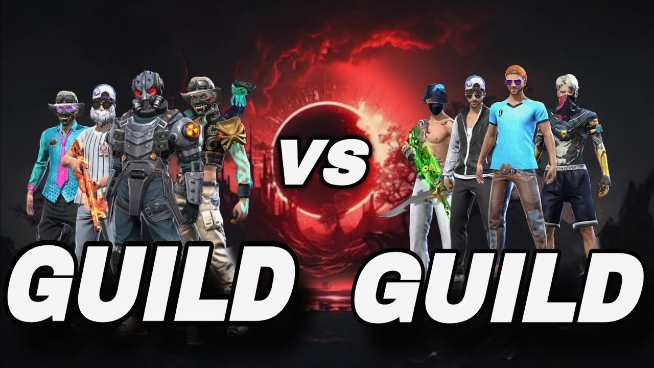 🔥 4v4 Guild vs Guild Custom &ndash; Enemies Break Rules 😡 | Free Fire Max